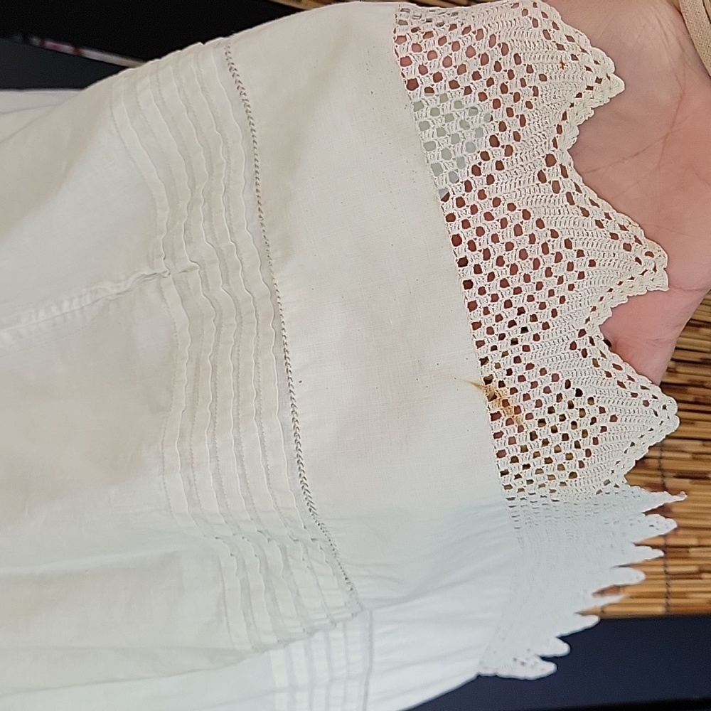 🔴SOLD🔴 Vintage Cotton Half Slip Skirt - Picture 5 of 6
